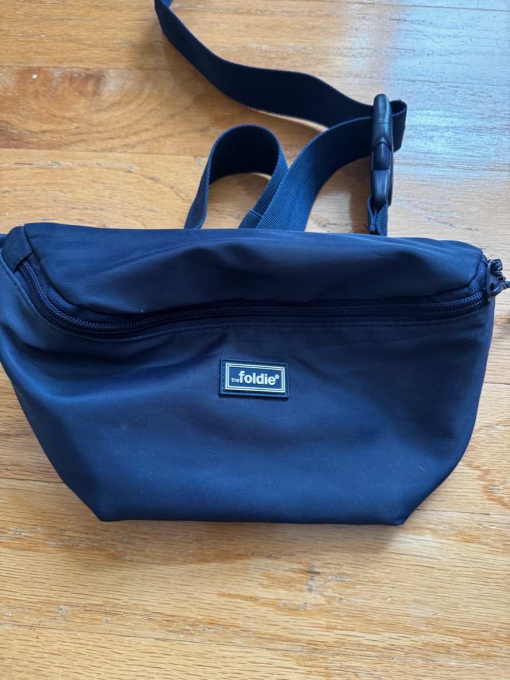 Foldie Navy Crossbody Sling Bag